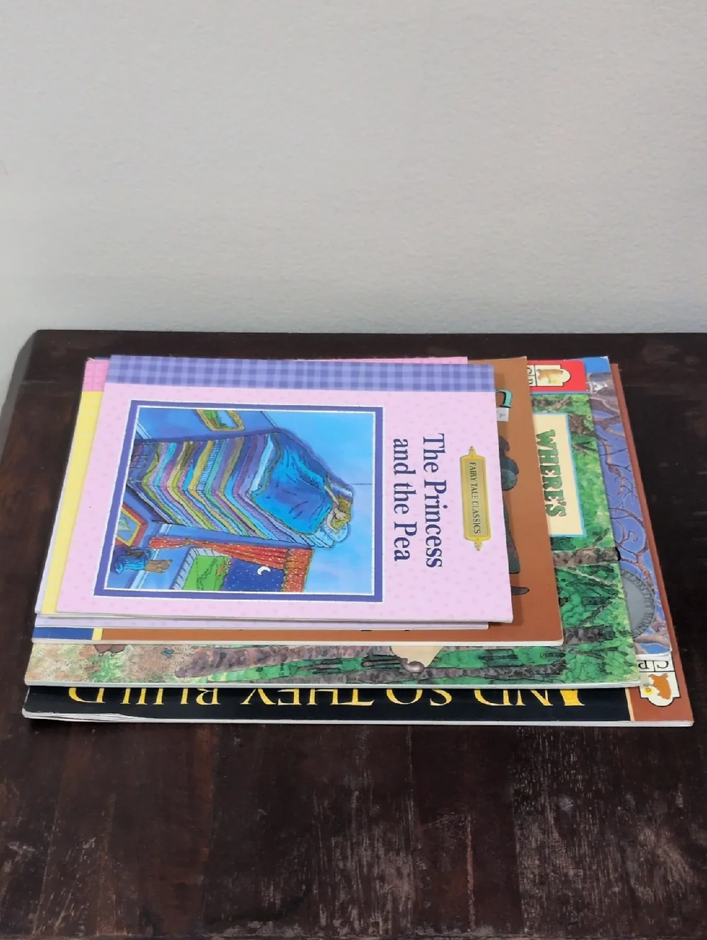 Vintage Children's Lot of 9 Fiction Paperback Picture Books Fairy Tale Themed